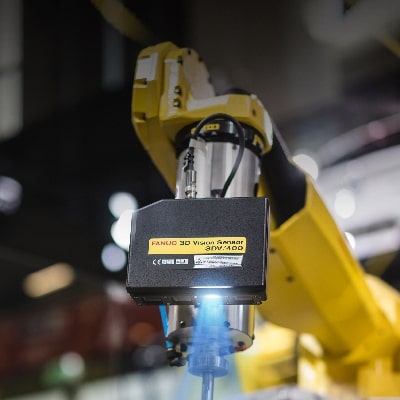 Extrem flexibler 3D Vision Sensor - FANUC stellt größeren 3D Vision Sensor vor